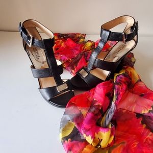 Michael Kors Black Strap Heels